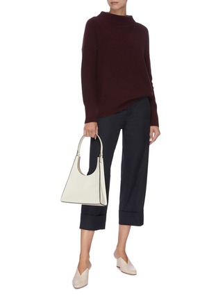 Figure View - Click To Enlarge - VINCE - Funnel neck sweater