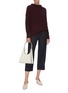 Figure View - Click To Enlarge - VINCE - Funnel neck sweater
