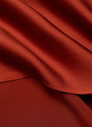 Detail View - Click To Enlarge - VINCE - Asymmetrical overlay skirt