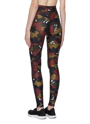 Back View - Click To Enlarge - THE UPSIDE - Jungle' camoflage print yoga leggings