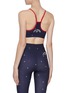 Back View - Click To Enlarge - THE UPSIDE - Love Andie' heart print sports bra
