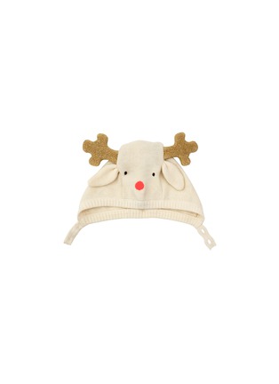 Main View - Click To Enlarge - MERI MERI - Reindeer knit baby hat