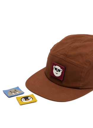 Detail View - Click To Enlarge - ACNE STUDIOS - Animal face patch cap