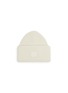 Main View - Click To Enlarge - ACNE STUDIOS - Face patch wool rib knit beanie hat