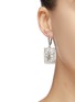Figure View - Click To Enlarge - OSCAR DE LA RENTA - Swarovski crystal square drop earrings