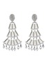 Main View - Click To Enlarge - OSCAR DE LA RENTA - Bead chandelier clip earrings