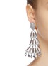 Figure View - Click To Enlarge - OSCAR DE LA RENTA - Bead chandelier clip earrings