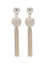 Main View - Click To Enlarge - OSCAR DE LA RENTA - 'Runway' chain tassel earrings