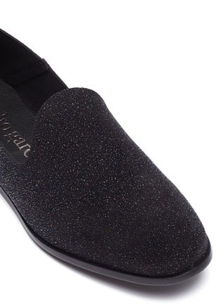 Detail View - Click To Enlarge - PEDRO GARCIA  - 'Yoshi' glitter loafers