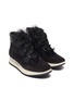 Detail View - Click To Enlarge - PEDRO GARCIA  - 'Olaf' faux fur suede sneaker boots