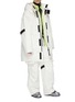 Figure View - Click To Enlarge - TEMPLA - x Raf Simons detachable hood PrimaLoft® oversized ski jacket
