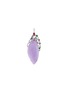 Main View - Click To Enlarge - LC COLLECTION JADE - Diamond sapphire ruby jade 18k white gold pendant
