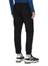 Back View - Click To Enlarge - SOLID HOMME - Staggered cuff wool jogging pants