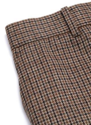  - SOLID HOMME - Houndstooth check wool suiting pants