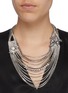 Figure View - Click To Enlarge - VENNA - Glass crystal mixed charm tiered necklace