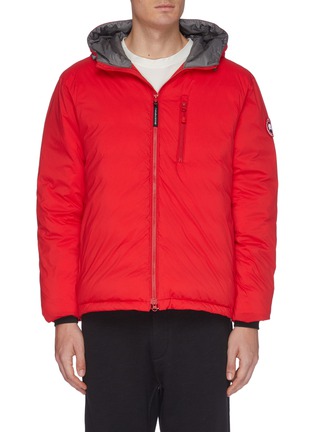 Main View - Click To Enlarge - CANADA GOOSE - 'Lodge Hoody' packable down jacket