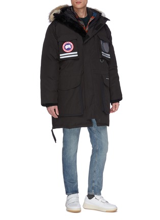 Figure View - Click To Enlarge - CANADA GOOSE - 'Snow Mantra' coyote fur hooded down parka