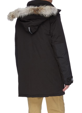 Back View - Click To Enlarge - CANADA GOOSE - 'Sherridon' coyote fur hooded down parka