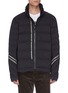 Main View - Click To Enlarge - CANADA GOOSE - 'Hybridge' reflective stripe hooded puffer jacket