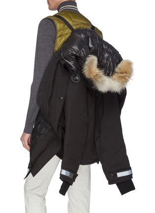 Detail View - Click To Enlarge - CANADA GOOSE - 'Edgewood' coyote fur hooded down parka