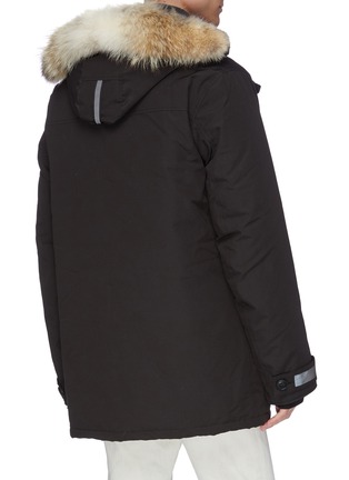 Back View - Click To Enlarge - CANADA GOOSE - 'Edgewood' coyote fur hooded down parka