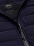 - CANADA GOOSE - 'Hybridge' reflective stripe puffer jacket