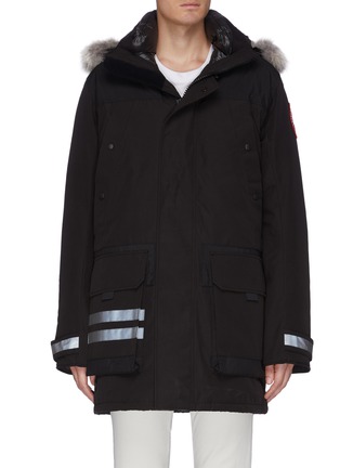 Main View - Click To Enlarge - CANADA GOOSE - 'Erickson' coyote fur hooded down parka