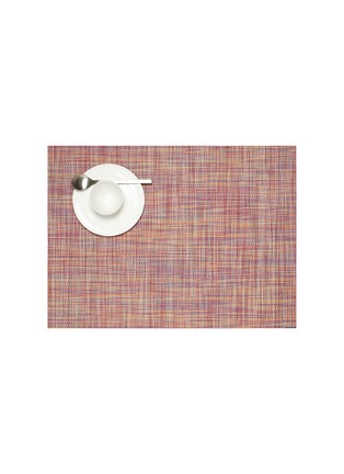 Main View - Click To Enlarge - CHILEWICH - Basketweave rectangle placemat – Festival