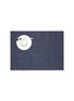Main View - Click To Enlarge - CHILEWICH - Basketweave rectangle placemat – Indigo