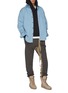 Figure View - Click To Enlarge - FEAR OF GOD - Satin inseam relaxed sweatpants