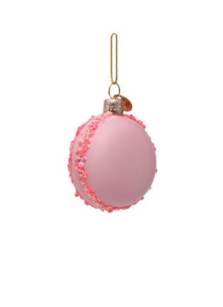 Main View - Click To Enlarge - VONDELS - Sequin macaron Christmas ornament – Pink