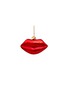 Main View - Click To Enlarge - VONDELS - Lips Christmas ornament – Red