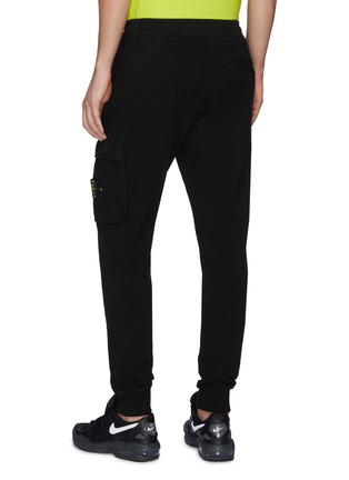 Back View - Click To Enlarge - STONE ISLAND - Cargo sweatpants