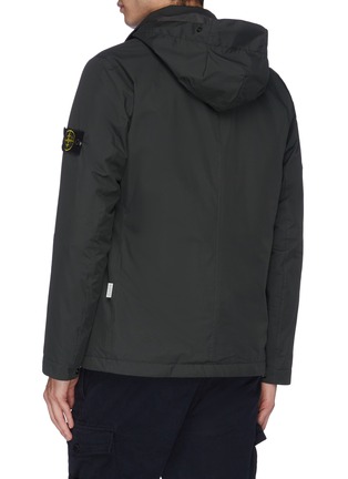 Back View - Click To Enlarge - STONE ISLAND - GORE-TEX® PrimaLoft® detachable hood packable jacket