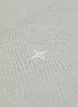  - STONE ISLAND - Star logo embroidered long sleeve T-shirt