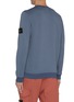 Back View - Click To Enlarge - STONE ISLAND - Contrast chest pocket sweatshirt