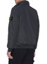 Back View - Click To Enlarge - STONE ISLAND - Micro Reps PrimaLoft® bomber jacket