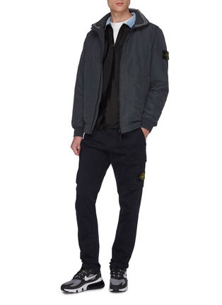 Figure View - Click To Enlarge - STONE ISLAND - Micro Reps PrimaLoft® bomber jacket