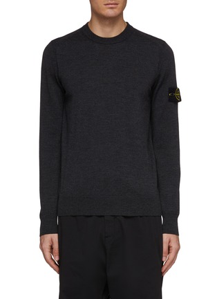 Main View - Click To Enlarge - STONE ISLAND - Wool sweater