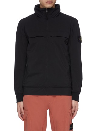 Main View - Click To Enlarge - STONE ISLAND - Retractable hood Soft Shell-R PrimaLoft® jacket