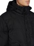 Detail View - Click To Enlarge - STONE ISLAND - Retractable hood Crinkle Reps down puffer jacket