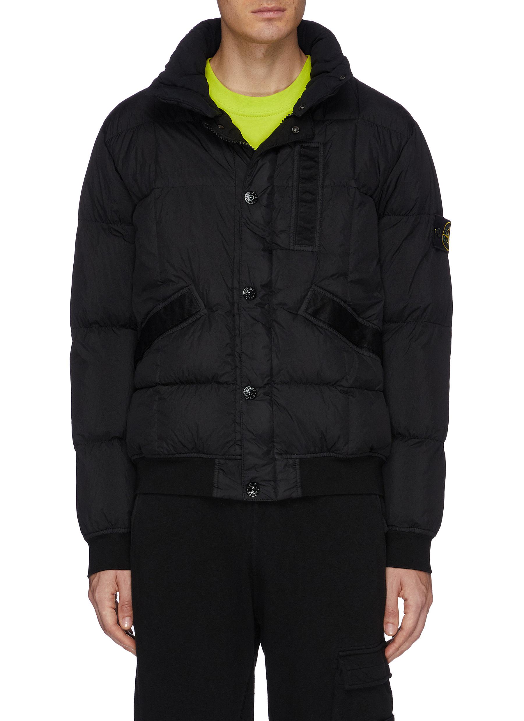 stone island crinkle reps overshirt