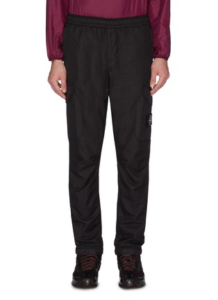 Main View - Click To Enlarge - STONE ISLAND - 'Reflective Weave Ripstop' cargo pants