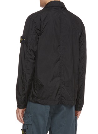 Back View - Click To Enlarge - STONE ISLAND - Crinkle Reps shirt jacket