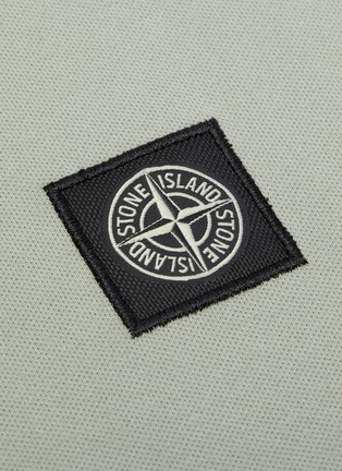  - STONE ISLAND - Logo batch polo shirt