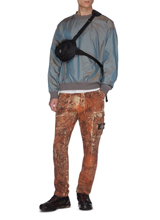 Figure View - Click To Enlarge - STONE ISLAND - 'Paintball Camo_Cotton' graphic print cargo pants