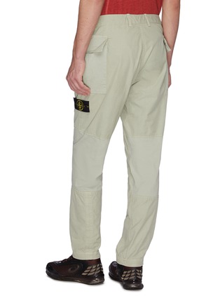 Back View - Click To Enlarge - STONE ISLAND - 'Ripstop' cargo pants