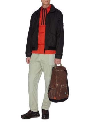 Figure View - Click To Enlarge - STONE ISLAND - 'Ripstop' cargo pants