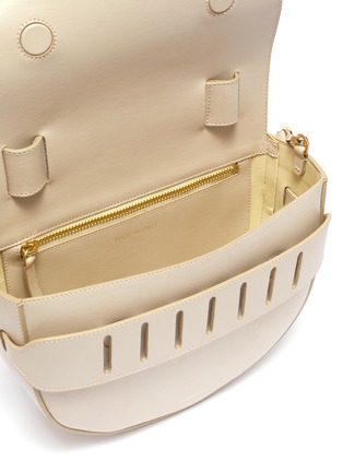 Detail View - Click To Enlarge - PANNYY - 'The Betula Boat' leather bag