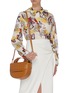 Figure View - Click To Enlarge - PANNYY - 'The Betula Boat' leather bag